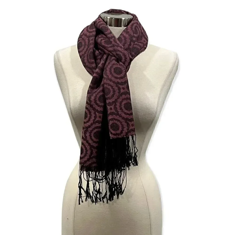 INC International Concepts Jacquard Winter Scarf/Wrap